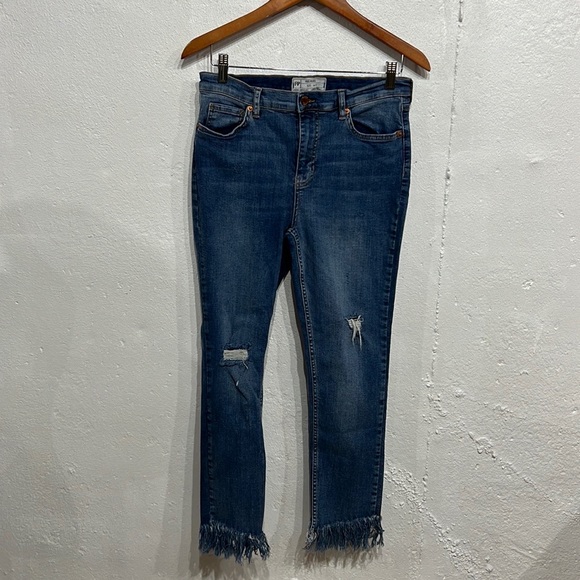 Free People Great Heights Frayed Jeans - Picture 2 of 4